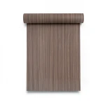 Wallpaper Striped Design Size 15.6m×106cm Brown Color