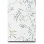 German wallpaper, light gray color, Leaf-patterned design, size 10 x 0.53 meters, model 10388-38