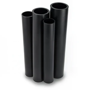 مواسير HDPE PE 80 ضغط 3.2 بار قطر 900 مم سمك 22.0 مم لون اسود