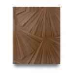 3D Design Wallpaper 15.6m×106cm Brown Color