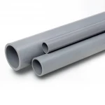 UPVC Pipes National Kham Schedule 40  Size 8 inch Thickness 8.18 mm Gray Colour