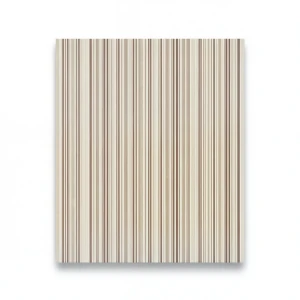 Wallpaper Striped Design 15.6m×100cm Beige with Brown Stripes