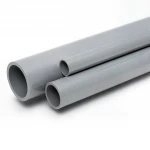 مواسير UPVC الوطني جدول 80  مقاس ¼ 1  إنش سمك 4.85  مم لون رمادي