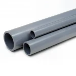UPVC Pipes National Kham Schedule 40  Size 6 inch Thickness 7.11 mm Gray Colour