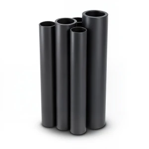 مواسير HDPE PE 80 ضغط 3.2 بار قطر خارجي 1600 مم سمك 39.2 مم لون اسود