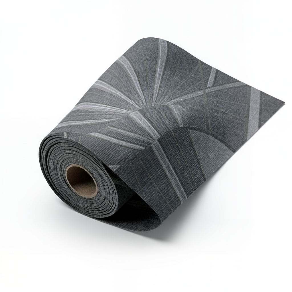 3D Design Wallpaper Length 15.6m Width 106cm Dark Gray