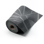 3D Design Wallpaper Length 15.6m Width 106cm Dark Gray