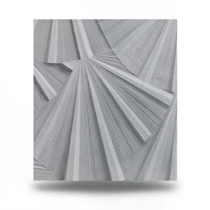 3D Wallpaper Size 15.6m×106cm Gray Color