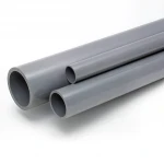 مواسير UPVC الوطني  جدول 80   مقاس 3  إنش سمك 7.62 مم  وزن 2.91 كجم / متر  لون رمادي   