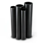 مواسير HDPE PE 100 ضغط 10 بار قطر خارجي 450 مم سمك 40.9 مم لون أسود