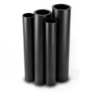 HDPE Pipes PE 100 Pressure 10 Bar Outside Diameter 450 mm Thickness 40.9 mm Black