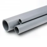 مواسير UPVC الوطني جدول 80  مقاس 1 إنش سمك 4.55 مم لون رمادي