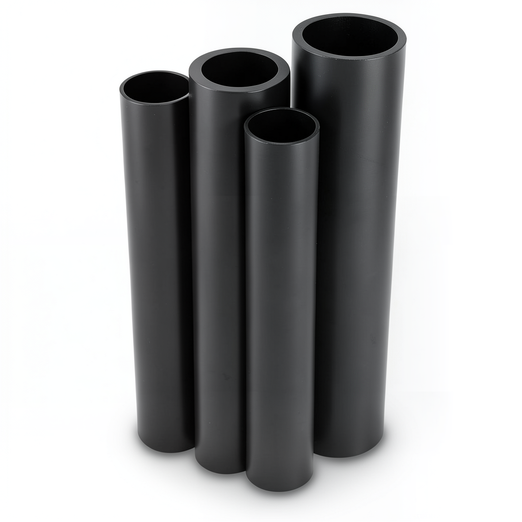 HDPE Pipes PE 80 Pressure 3.2 Bar Outside Diameter 800 mm Thickness 19.6 mm Black