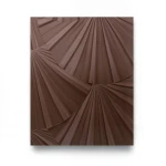 3D Design Wallpaper 15.6m×106cm Brown Color