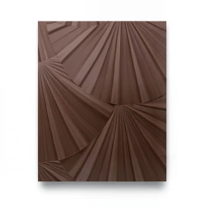 3D Design Wallpaper 15.6m×106cm Brown Color