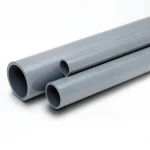 مواسير UPVC الوطني  جدول 80   مقاس 3  إنش سمك 7.62 مم  وزن 2.91 كجم / متر  لون رمادي   