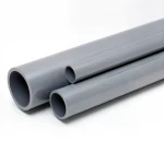 UPVC Pipes National Kham Schedule 80  Size 5 inch Thickness 9.52 mm Gray Colour