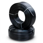 HDPE Pipes PE 80 Pressure 8 Bar Outside Diameter 75 mm Thickness 6.8 mm Black
