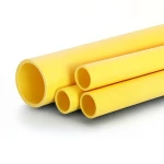 HDPE Pipes PE 80 Pressure 8 Bar 450 mm Diameter 40.9 mm Thickness Yellow