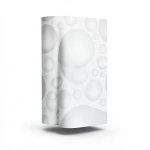 3D Design Wallpaper Length 10m Width 53cm White Gray