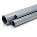 UPVC Pipes National Kham Schedule 80  Size 8 inch Thickness 12.7 mm Gray Colour