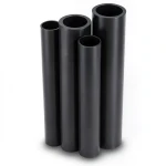 مواسير HDPE PE 80 ضغط 10 بار قطر خارجي 560 مم سمك 50.9 مم لون أسود