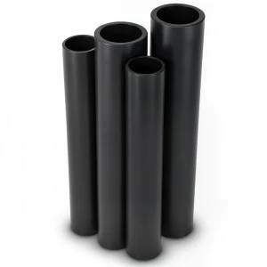 مواسير HDPE PE 80 ضغط 3.2 بار قطر 1400 مم سمك 34.3 مم لون اسود