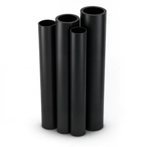 أنابيب HDPE الراجحي PE 80 ضغط 8 بار قطر خارجي 560 مم سمك 50.9 مم لون أسود