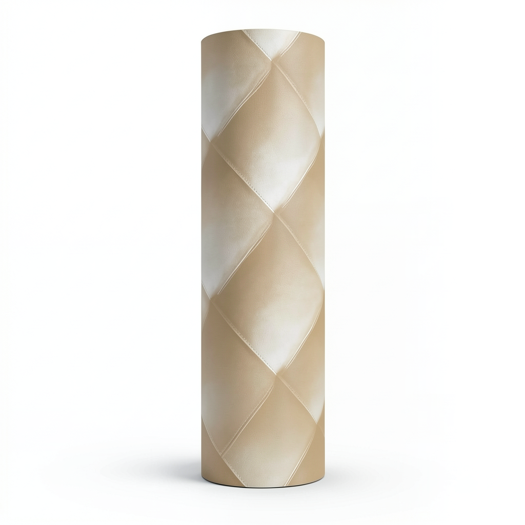 3D Design Wallpaper 10m x 53cm Brown and White