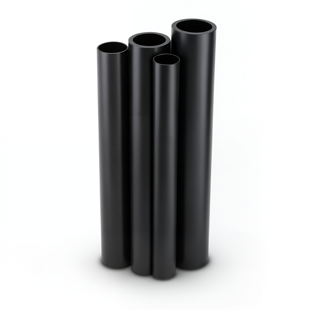 HDPE Pipes PE 80 Pressure 3.2 Bar Outside Diameter 1600 mm Thickness 39.2 mm Black