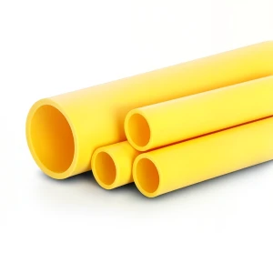 HDPE Pipes PE 100 Pressure 10 Bar 500 mm Diameter 45.5 mm Thickness Yellow