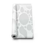 3D Design Wallpaper Length 10m Width 53cm White Gray