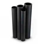 أنابيب HDPE الراجحي PE 80 ضغط 8 بار قطر 630 مم سمك 57.3 مم لون أسود