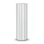 Wallpaper Striped Design Size 15.6m×106cm Light Gray