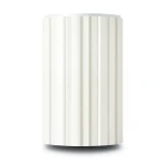 Striped Wallpaper Vinyl Sheath Length 15.6m Width 106cm Off White