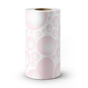 3D Wallpaper Size 10m×53cm Pink and White BLACK GOLD 13042-02
