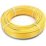 HDPE Pipes PE 100 Pressure 10 Bar 75 mm OD 6.8 mm Thickness Yellow