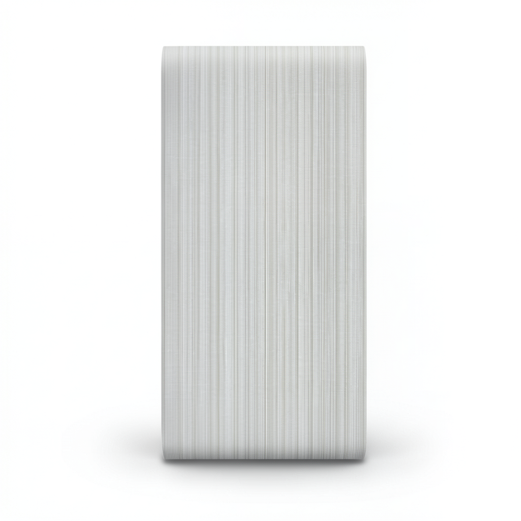 Wallpaper Striped Design Gray Color Size 15.6m×106cm
