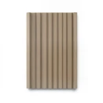 Wallpaper Striped Design Size 15.6m×106cm Light Brown