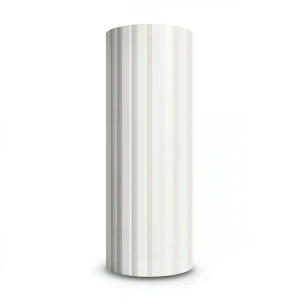 Striped Wallpaper Vinyl Sheath Length 15.6m Width 106cm Off White