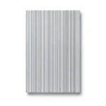 Wall Covering Striped Design Gray Color Size 15.6m×106cm