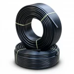 أنابيب HDPE الراجحي  PE 100 ضغط 20 بار قطر خارجي 110 مم سمك 12.3 مم لون اسود
