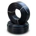 أنابيب HDPE الراجحي  PE 80 ضغط 16 بار قطر خارجي 125 مم سمك 14 مم لون اسود