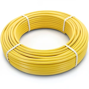 HDPE Pipes PE 80 Pressure 8 Bar Outside Diameter 110 mm Thickness 10 mm Yellow
