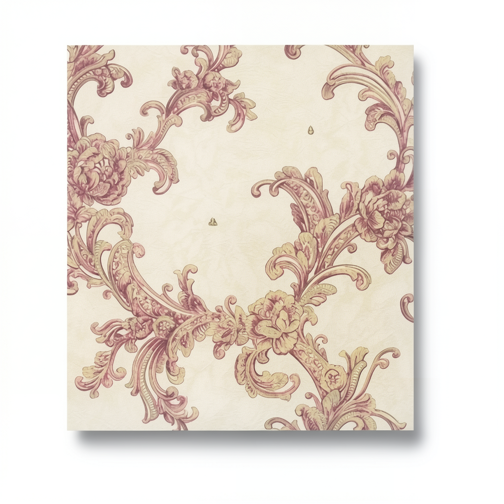 Italian Wall Decoration 10m x 0.73m Beige, Model 25076