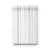 Wall Decoration Striped Design Size 15.6m×100cm Snow with Light Gray - Image 1
