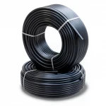 أنابيب HDPE الراجحي PE 100 ضغط 20 بار قطر خارجي 90 مم سمك 10.1 مم لون اسود