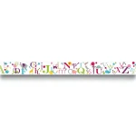 Youth and Children Wall Decoration 10m x 0.53m Multicolor
