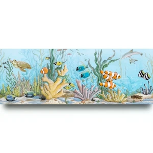 Youth and Children Wall Decoration 10m x 0.53m Multicolor