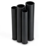 مواسير HDPE PE 80 ضغط 10 بار قطر خارجي 560 مم سمك 50.9 مم لون أسود